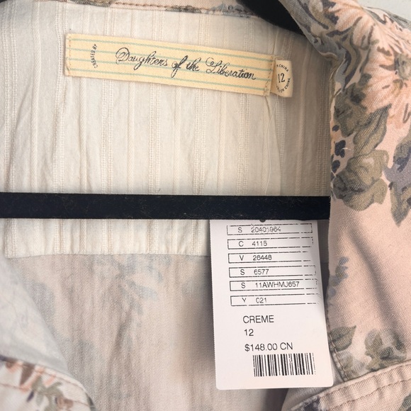 Floral Beige Jacket - Picture 3 of 3